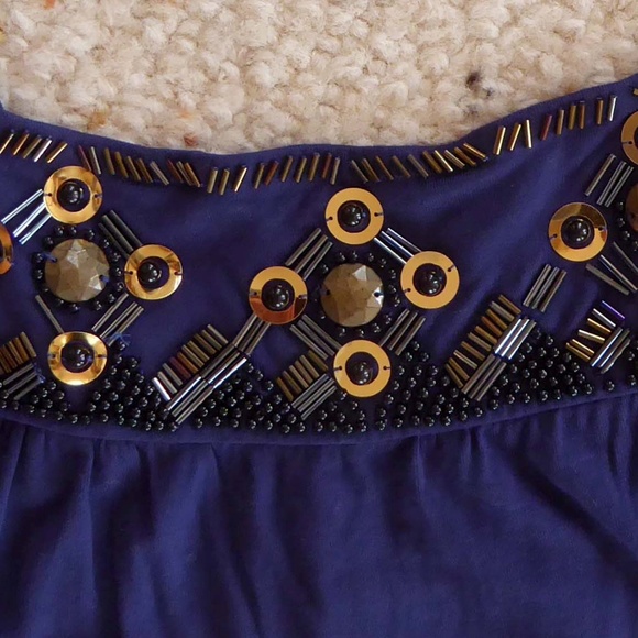 Navy Blue dress - Picture 3 of 5